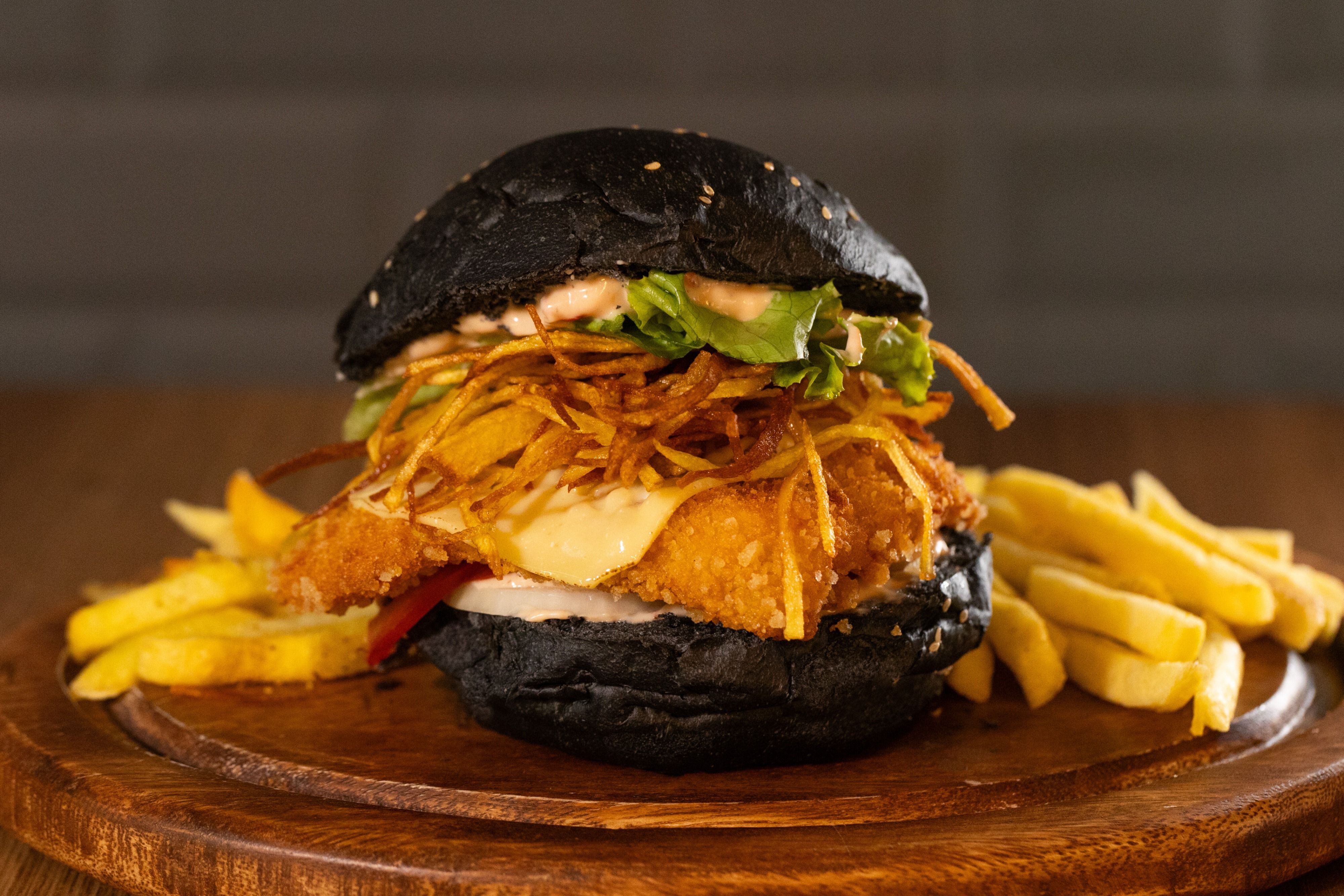 Crispy Chicken Deluxe Burger