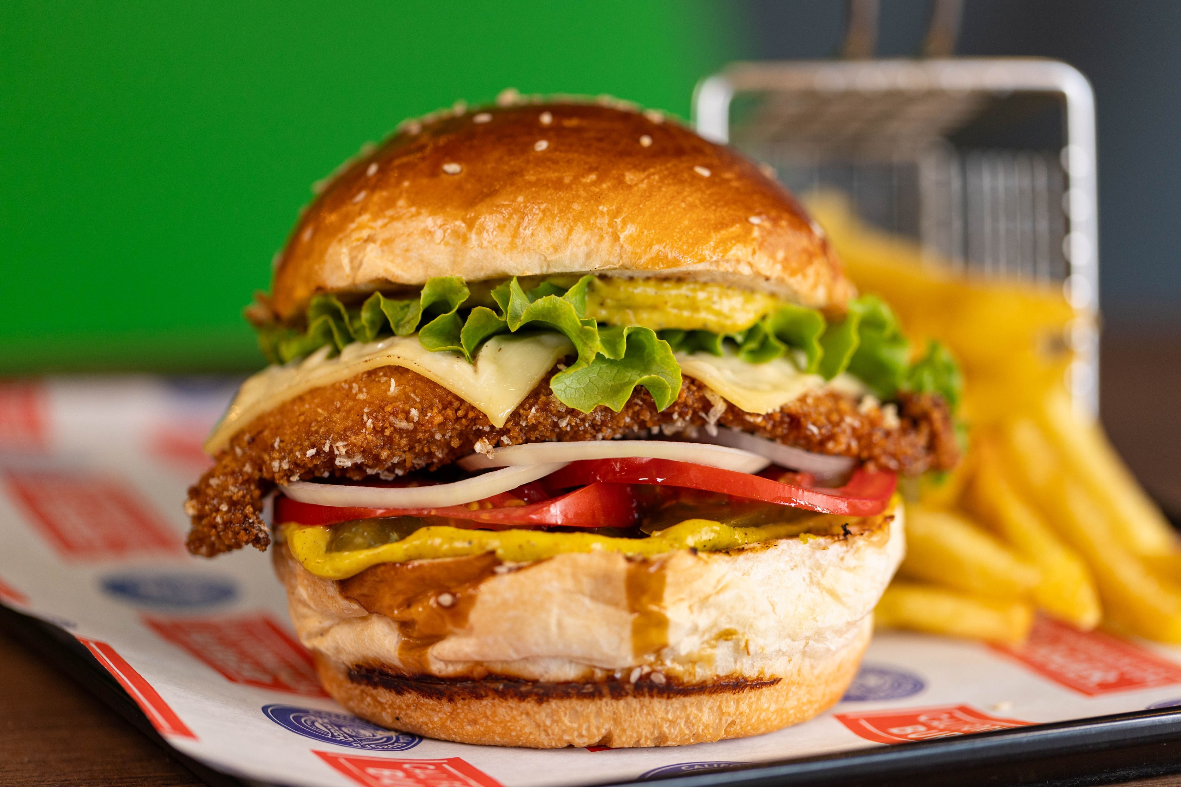 Currylicious Chicken Burger