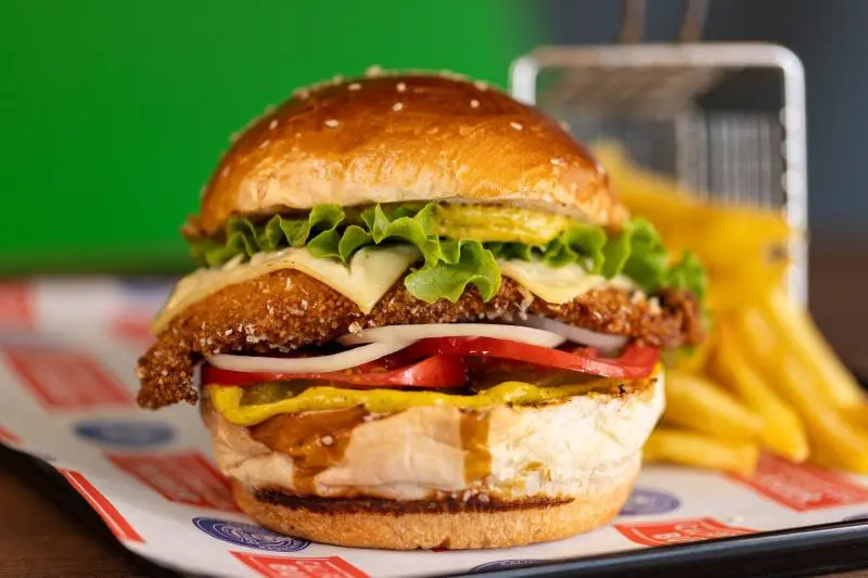 Currylicious Chicken Burger